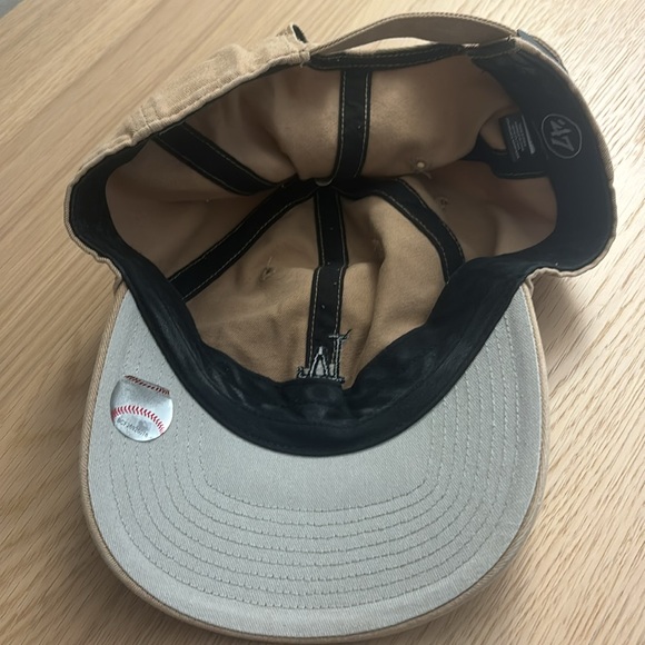 47 Brand Adjustable Cap – BASE RUNNER LA Dodgers khaki - Picture 3 of 4